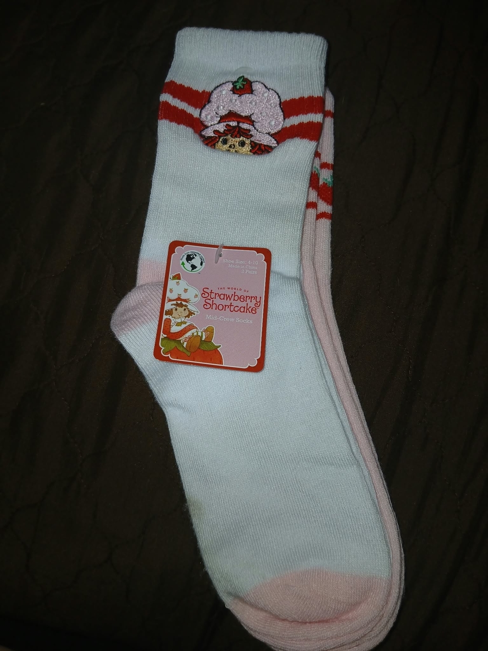 Strawberry Shortcake Socks